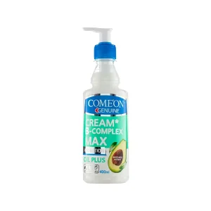 کرم مرطوب‌کننده کامان مدل B Complex Max حجم 400 میل