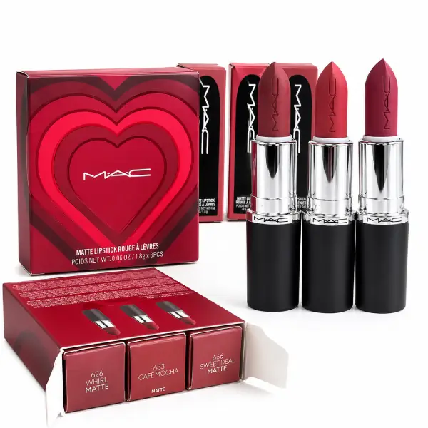 ست رژ لب مک MAC Love Matte Lipstick Set
