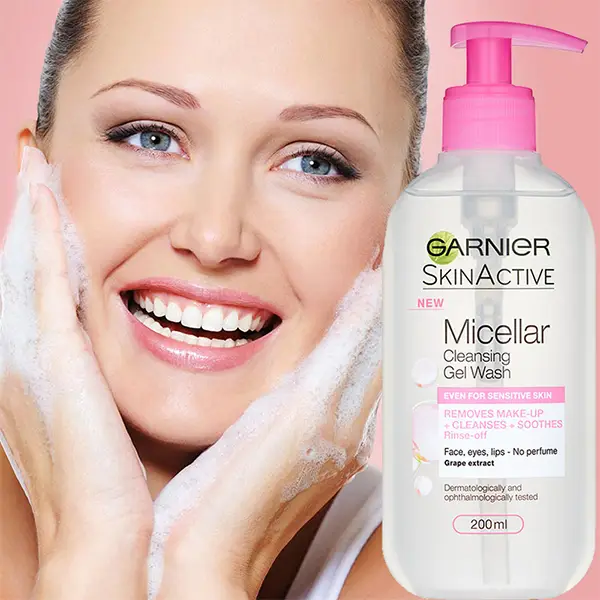 قیمت ژل میسلار شوینده پوست حساس گارنیه 200ml