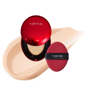 کوشن قرمز تیر تیر در 40 رنگ مختلف TIRTIR Mask Fit Cushion RED