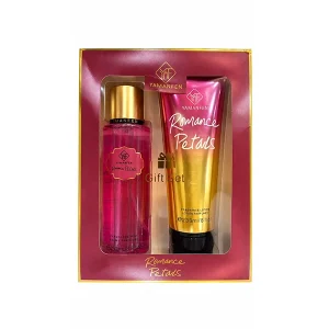 ست هدیه بادی میست و لوسیون بدن یامانفن مدل Romance Petals