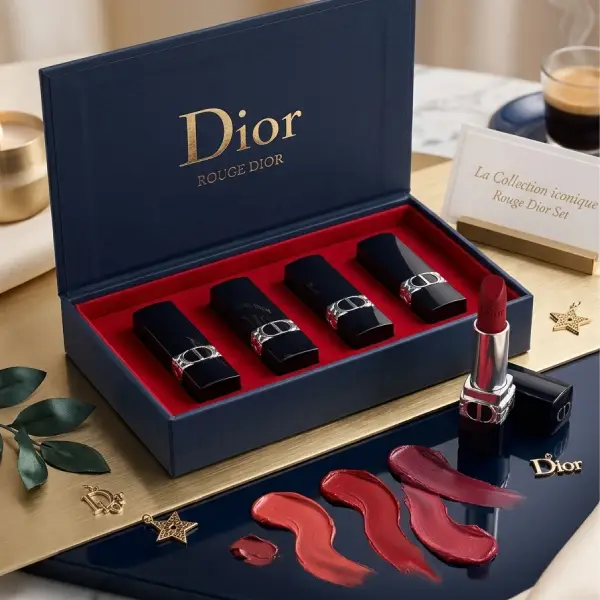 پک رژ لب مینی دیور مدل Rouge Dior Mini Lipstick Set