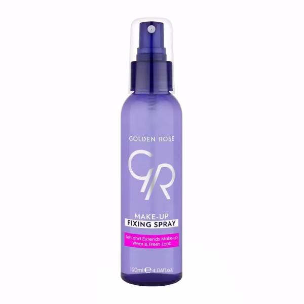 اسپری فیکسینگ میکاپ گلدن رز GR Make-Up Fixing Spray حجم ۱۲۰ میلی‌لیتر