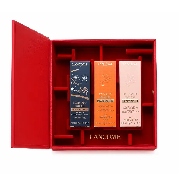 ست رژ لب لانکوم L'Absolu Rouge Drama Matte