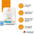 خرید ضدآفتاب رنگی آنتلیوس UVair SPF50+ لاروش پوزای رنگ NATUREL