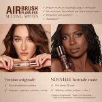 تست اسپری فیکس شارلوت تیلبری مدل AIRBRUSH FLAWLESS SETTING SPRAY