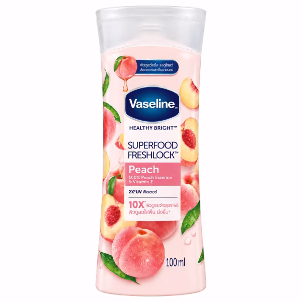 لوسیون بدن هلو وازلین Vaseline Superfood میل100